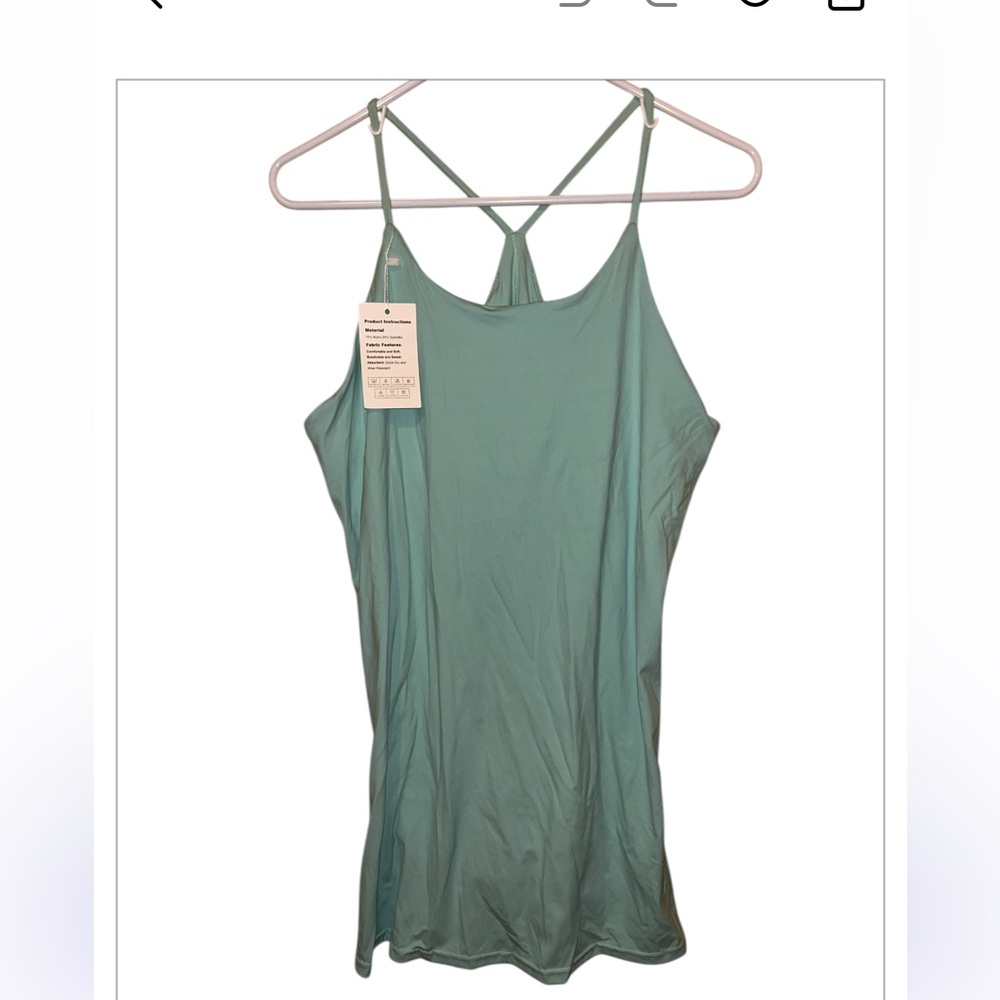 Kua Cua tennis dress with shorts under and built in sports bra